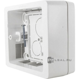 Коробка для накладного монтажа
Celiane,   цвет - белый,  пластмасса,  080241,  0 802 41,  Legrand
 - PULSAL.RU