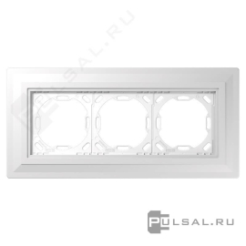 Монтажная рамка под штукатурку
LS ZERO,  для сплошных стен,  PA983G125-0,  PA 983 G 125-0,  JUNG
 - PULSAL.RU