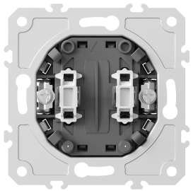 Механизм выключателя
A07 NATURAL,  A07,  A07 WAVE,  S08,  двухклавишный,  без подсветки,  с возможностью подсветки,  DB10500,  Donel
 - PULSAL.RU