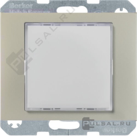 Светодиодный световой сигнал, красное/зеленое
K.5,   цвет - нержавеющая сталь,  металл,  29527004,  2952 70 04,  Berker
 - PULSAL.RU