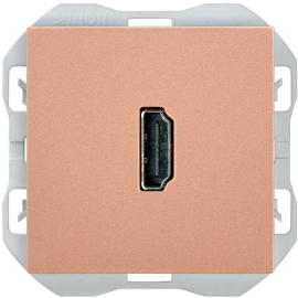 Розетка HDMI
Simon 270,   цвет - медь,  пластмасса,  20000094-091,  Simon
 - PULSAL.RU