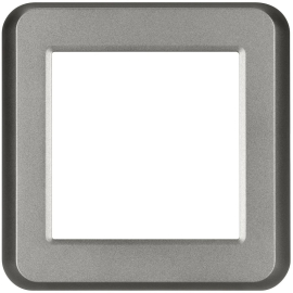 Рамка
VERSA,  1 пост,   цвет - серый,  вертикальная,  горизонтальная,  пластмасса,  043769 ARL,  043769,  Аrlight
 - PULSAL.RU