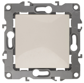 Выключатель
Эра 12,  одноклавишный,  без подсветки,   цвет - слоновая кость,  пластмасса,  Б0014622,  12-1101-02,  ЭРА
 - PULSAL.RU
