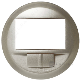 Накладка
Celiane,  двухпроводный,  трехпроводный,   цвет - титан,  пластмасса,  068326,  0 683 26,  Legrand
 - PULSAL.RU