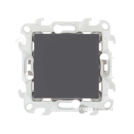 Выключатель Push&Go
Simon 24 Harmonie,  одноклавишный,  без подсветки,   цвет - графит,  пластмасса,  2420101-038,  Simon
 - PULSAL.RU