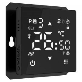 Терморегулятор умный с wi-fi, 16А, НО-контакт, 230В
Elite,  Alumax,  Split,  Slab,  Senso,  Minimir Home,  Baguette,  Acrylic,  Platinum,  Snabb,  Stream,  Flock,  Stark,  Fiore,  Favorit,  Diamant,  Aluminium,  Antik,  Metallic,  сенсорный,  управление по wi-fi,  датчик t° воздуха (встроенный),  датчик t° пола (внешний),  с таймером,   цвет - черный,  пластмасса,  W1151208,  a056754,  Werkel
 - PULSAL.RU