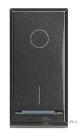 Выключатель двухполюсный 20А
Axolute,  Axolute AIR,  одноклавишный,  без подсветки,   цвет - антрацит,  пластмасса,  HS4002,  BTicino
 - PULSAL.RU