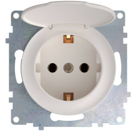 Розетка электрическая
Garda,  Florence,  с крышкой,  с заземлением,  одинарная,  винтовые клеммы,   цвет - бежевый,  пластмасса,  1E10501301,  2172791,  OneKeyElectro
 - PULSAL.RU