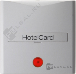 Hакладка карточного выключателя
S.1,  с индикацией,   цвет - белый глянцевый,  пластмасса,  16408989,  1640 89 89,  Berker
 - PULSAL.RU