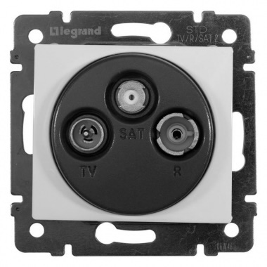 Розетка оконечная
Valena,  телевизионная (TV),  спутниковая (SAT),  радио (R),  тройная,   цвет - алюминий,  пластмасса,  694375,  6 943 75,  Legrand
 - PULSAL.RU Розетка оконечная
Valena,  телевизионная (TV),  спутниковая (SAT),  радио (R),  тройная,   цвет - алюминий,  пластмасса,  694375,  6 943 75,  Legrand
 - PULSAL.RU