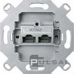 Механизм розетки компьютерной RJ45 Cat.6 (UTP) (наклонный ввод)
M-Smart,  M-Plan,  M-Elegance,  M-Pure,  M-Pure Decor,  Antique,  Artec,  D-Life,  двойная,  MTN465706,  MEG465706,  Merten
 - PULSAL.RU