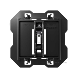 Карточный выключатель проходной с 2 микропереключателями 
без подсветки,  пластмасса,  10000550-039,  Simon
 - PULSAL.RU