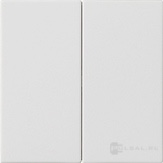 Накладка 2-х клавишная для диммера и выключателя System 3000
Standard 55,  E2,  Event,  Esprit,   цвет - белый матовый,  пластмасса,  536227,  5362 27,  Gira
 - PULSAL.RU