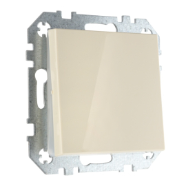 Кнопка Н.О.
Epsilon,  Retro Liregus,  одноклавишный,   цвет - слоновая кость,  пластмасса,  IIJ1.10-203-01.E/S,  LIREGUS
 - PULSAL.RU