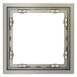 Рамкa
S70,  1 пост,   цвет - шелк,  вертикальная,  горизонтальная,  пластмасса,  VLS100104,  Voltum
 - PULSAL.RU