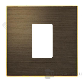 Накладка
SKY,  Olas,  Tacto,   цвет - латунь античная,  металл,  8555 OE,  2CLA855500A1501,  ABB
 - PULSAL.RU