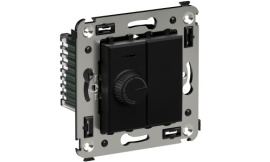 Светорегулятор (диммер) 60-800 Вт/ВА
Avanti,  поворотный,  лампы накаливания и галогенные 220В (R),  лампы с индукционным (обмоточным) трансформ.(L),   цвет - черный матовый,  пластмасса,  4412133DKC,  DKC_4412133,  DKC
 - PULSAL.RU