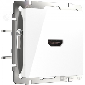 Розетка HDMI
Alumax,  Split,  Slab,  Senso,  Baguette,  Acrylic,  Platinum,  Elite,  Snabb,  Stream,  Flock,  Stark,  Fiore,  Favorit,  Diamant,  Aluminium,  Antik,  Metallic,   цвет - белый,  пластмасса,  W1186001,  a051121,  Werkel
 - PULSAL.RU