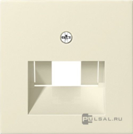 Накладка
Standard 55,  Event,  Esprit,  ClassiX,  ClassiX Art,  одинарная,  двойная,   цвет - кремовый глянцевый,  пластмасса,  027001,  0270 01,  Gira
 - PULSAL.RU