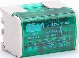 Кросс-модуль на DIN-рейку 2х7, 100А ШН-103 ЩРН,  ЩРН-П,  ЩРВ,  ЩРВ-П,  ЩЭ,  ЩРУН,  ЩРУВ,  ЩРНМ,  ЩМП, 32015DEK, Dekraft - PULSAL.RU