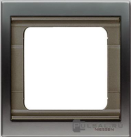 Рамка
Olas,  1 пост,   цвет - перламутровый металлик,  вертикальная,  горизонтальная,  металл,  8471 AP,  8471 AP,  ABB
 - PULSAL.RU