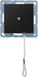 Выключатель со шнурком
A VIVA,  A 550,  A flow,  без подсветки,   цвет - черный матовый,  пластмасса,  A506BFNUZSWM,  A 506 BF NUZ SWM,  JUNG
 - PULSAL.RU