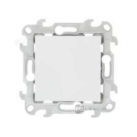 Выключатель кнопочный
Simon 24 Harmonie,  одноклавишный,   цвет - белый глянец,  пластмасса,  2450150-030,  Simon
 - PULSAL.RU