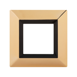 Рамкa
Avanti,  1 пост,   цвет - золотой,  черный,  вертикальная,  горизонтальная,  металл,  4408852DKC,  DKC_4408852,  DKC
 - PULSAL.RU