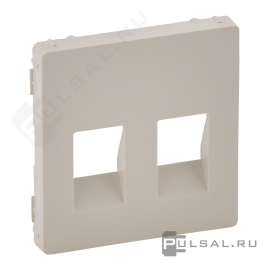 Накладка
Valena Life,  2 пары,   цвет - слоновая кость,  пластмасса,  755371,  7 553 71,  Legrand
 - PULSAL.RU