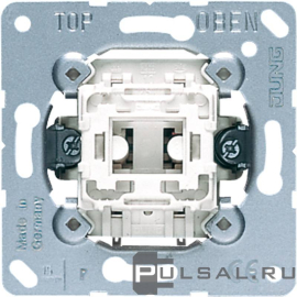 Кнопка Н.О.
A VIVA,  A creation,  A 550,  A flow,  AS 500,  CD 500,  CD ударопрочная,  CD plus,  LS 990,  LS plus,  LS ZERO,  LS-design,  SL 500,  одноклавишный,  без подсветки,  с возможностью подсветки,  531U,  531 U,  JUNG
 - PULSAL.RU