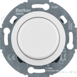 Дополнительное устройство для универсального поворотного диммера
1930,  Glas,  поворотный,  диммируемые лампы LED 220В (LEDi тип L),  диммируемые лампы LED 220В (LEDi тип C),   цвет - полярная белизна глянцевый,  294510,  2945 10,  Berker
 - PULSAL.RU