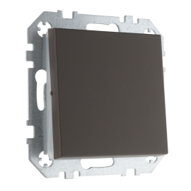 Кнопка Н.О.
Epsilon,  Retro Liregus,  одноклавишный,   цвет - коричневый матовый,  пластмасса,  IIJ1.10-203-01.R/ON31,  29-002,  LIREGUS
 - PULSAL.RU