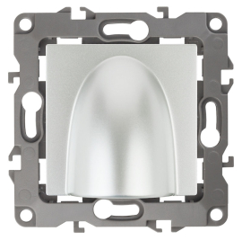 Вывод кабельный
Эра 12,   цвет - перламутр,  пластмасса,  Б0043159,  12-6003-15,  ЭРА
 - PULSAL.RU