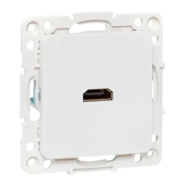 Розетка HDMI
Стокгольм,   цвет - белый,  пластмасса,  EYA00-327-10,  EKF
 - PULSAL.RU