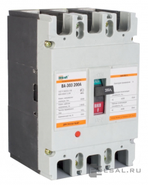 Силовой автоматический выключатель ВА-303 ВА-300, 3 полюса, 125А, 30 кА, 21009DEK, Dekraft - PULSAL.RU