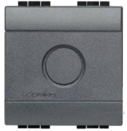 Заглушка  выламываемой вставкой
LivingLight,  LivingLight AIR,   цвет - антрацит,  пластмасса,  L4951,  BTicino
 - PULSAL.RU