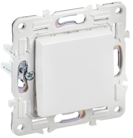 Кнопка Н.О.
Skandy,  одноклавишный,   цвет - белый,  пластмасса,  SK-V17-0-10-K01,  IEK
 - PULSAL.RU