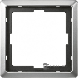 Рамка
Artec,  1 пост,   цвет - стальной,  вертикальная,  горизонтальная,  металл,  MTN481146,  MEG481146,  Merten
 - PULSAL.RU