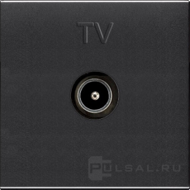 Розетка одиночная
Zenit,  телевизионная (TV),  одинарная,   цвет - антрацит,  пластмасса,  N2250.7 AN,  2CLA225070N1801,  ABB
 - PULSAL.RU