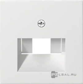 Накладка
Studio,  Standard 55,  E2,  E3,  Event,  Esprit,  E22,  одинарная,  двойная,   цвет - белый глянцевый,  пластмасса,  027003,  0270 03,  Gira
 - PULSAL.RU