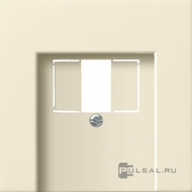 Накладка
F100,  USB type-A 5V,  двойная,   цвет - кремовый глянцевый,  пластмасса,  0276111,  0276 111,  Gira
 - PULSAL.RU