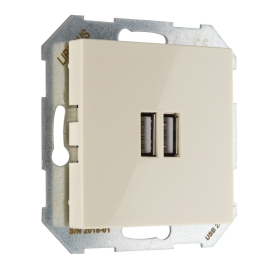 Розетка USB type-A+А, 3,4А
Epsilon,  Retro Liregus,  USB type-A 5V,  двойная,   цвет - слоновая кость,  пластмасса,  IUK-2-01.E/S,  LIREGUS
 - PULSAL.RU