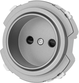 Розетка
Байкал,  со шторками,  без заземления,  одинарная,  винтовые клеммы,   цвет - платина,  пластмасса,  SQ1819-0308,  TDM
 - PULSAL.RU