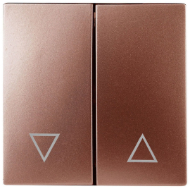 Клавиша для механизма жалюзи
Эра 12,  без подсветки,   цвет - медь,  пластмасса,  Б0047858,  12-6203-14,  ЭРА
 - PULSAL.RU