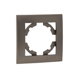 Рамкa
Валенсия,  1 пост,   цвет - графит,  вертикальная,  горизонтальная,  пластмасса,  EWM-G-301-60,  EKF
 - PULSAL.RU