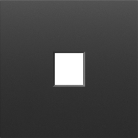 Накладка для механизмов TV, RJ45 и HDMI
S08,  телевизионная (TV),  спутниковая (SAT),  одинарная,   цвет - черный графит,  пластмасса,  DS85957,  Donel
 - PULSAL.RU