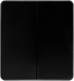 Выключатель для жалюзи
Miele Round,  без фиксации,  без подсветки,   цвет - оникс,  пластмасса,  KR-78-0711-3,  Kranz
 - PULSAL.RU