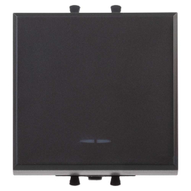 Кнопка Н.О.
Avanti,  одноклавишный,   цвет - черный матовый,  пластмасса,  4412152DKC,  DKC_4412152,  DKC
 - PULSAL.RU