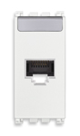 Розетка компьютерная RJ45 Cat.5e (UTP)
Arke,  одинарная,   цвет - белый,  пластмасса,  19339.11.B VIM,  19339.11.B,  Vimar
 - PULSAL.RU